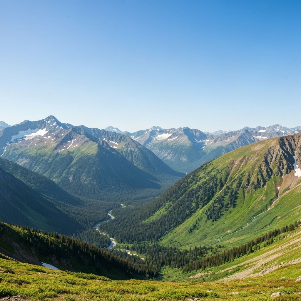 美しい自然の風景